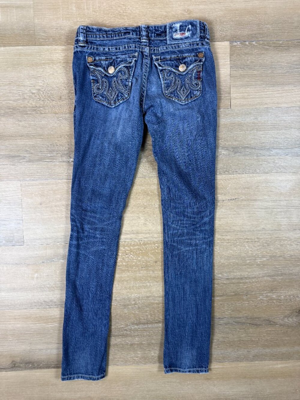 Mek Denim New Oaxaca Medium Wash Cigarette Skinny Jeans | Size 26x34